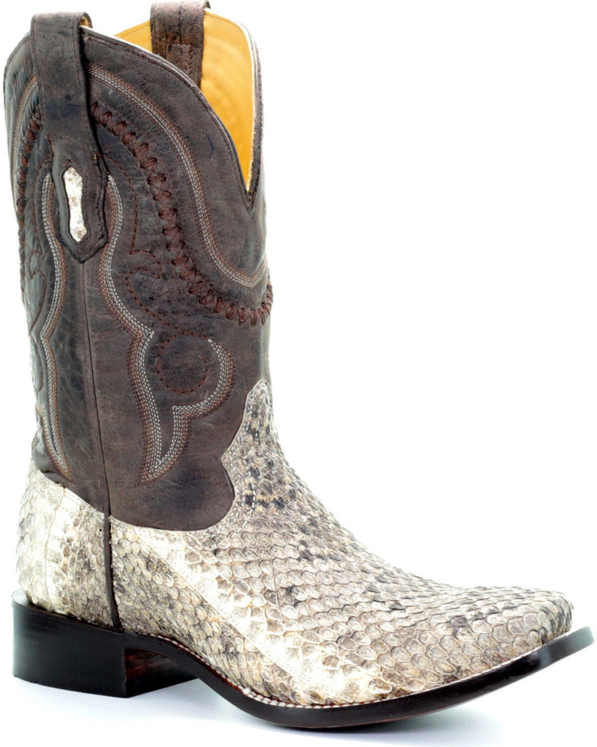 rattlesnake boots with head