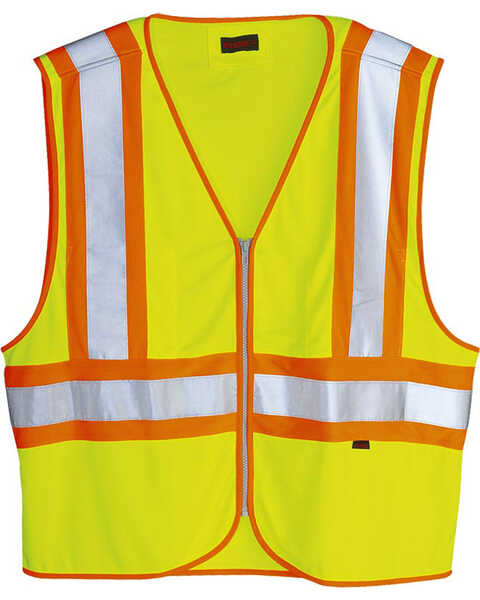 Image #1 - Wolverine Men's Yellow Mile Marker Vest , , hi-res