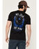 Image #1 - Troll Co Men's No Magic Short Sleeve Graphic T-Shirt, Black, hi-res