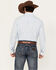 Image #4 - Wrangler Retro Men's Retro Solid Long Sleeve Snap Western Shirt, Light Blue, hi-res