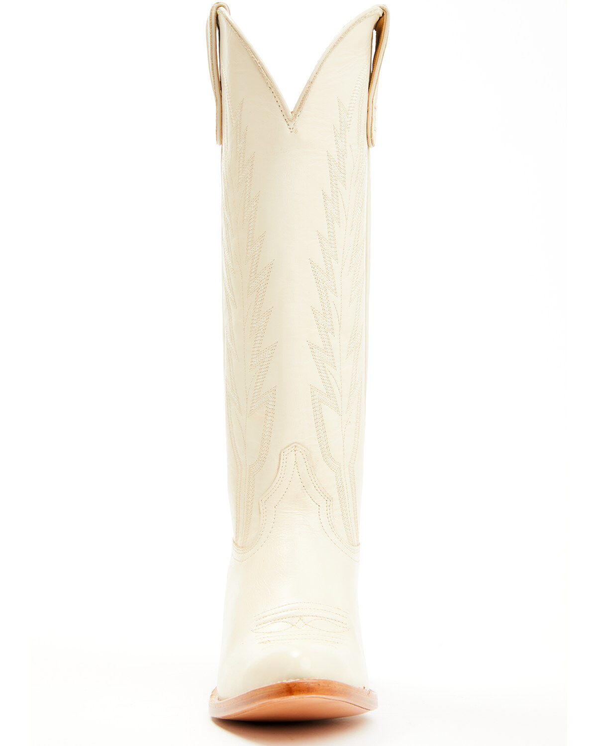Image #4 - Macie Bean Women's Spacey Gracey Western Boots - Round Toe, Ivory, hi-res