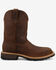 Image #2 - Twisted X Men's 10" Cowboy Work Boots - Nano Composite Toe, Brown, hi-res