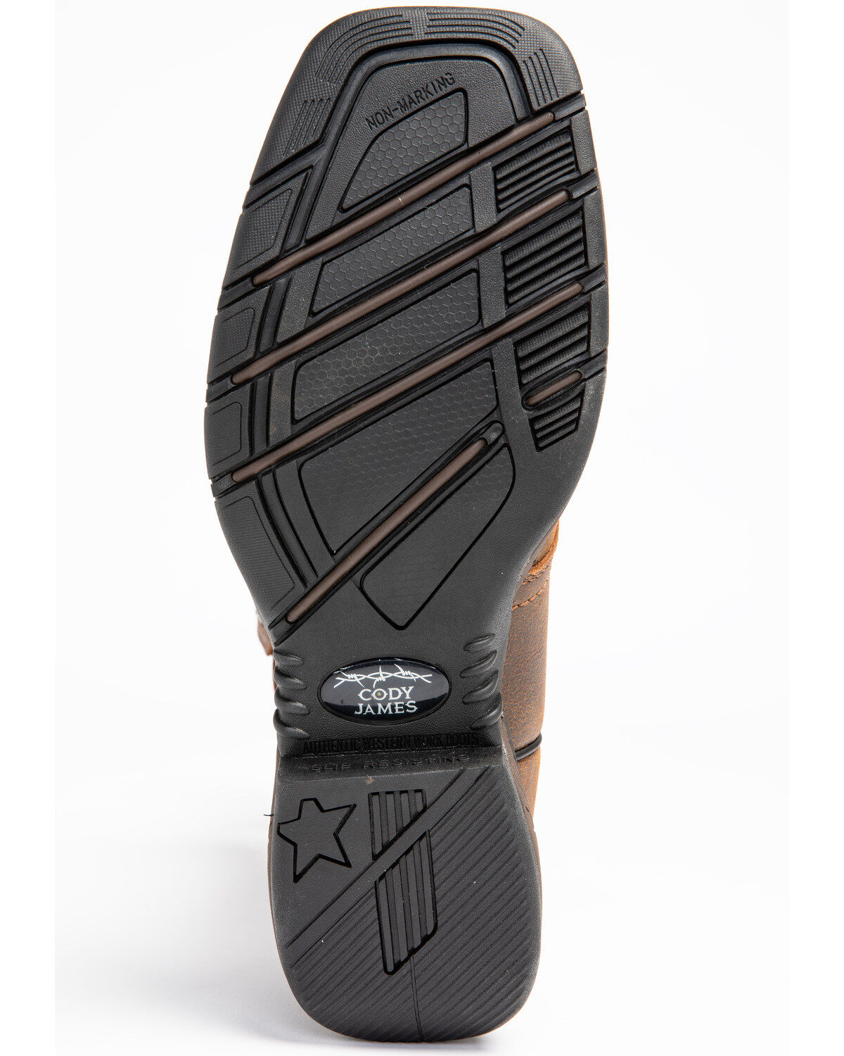 Image #7 - Cody James Men's Camo Performance Western Work Boots - Composite Toe, , hi-res