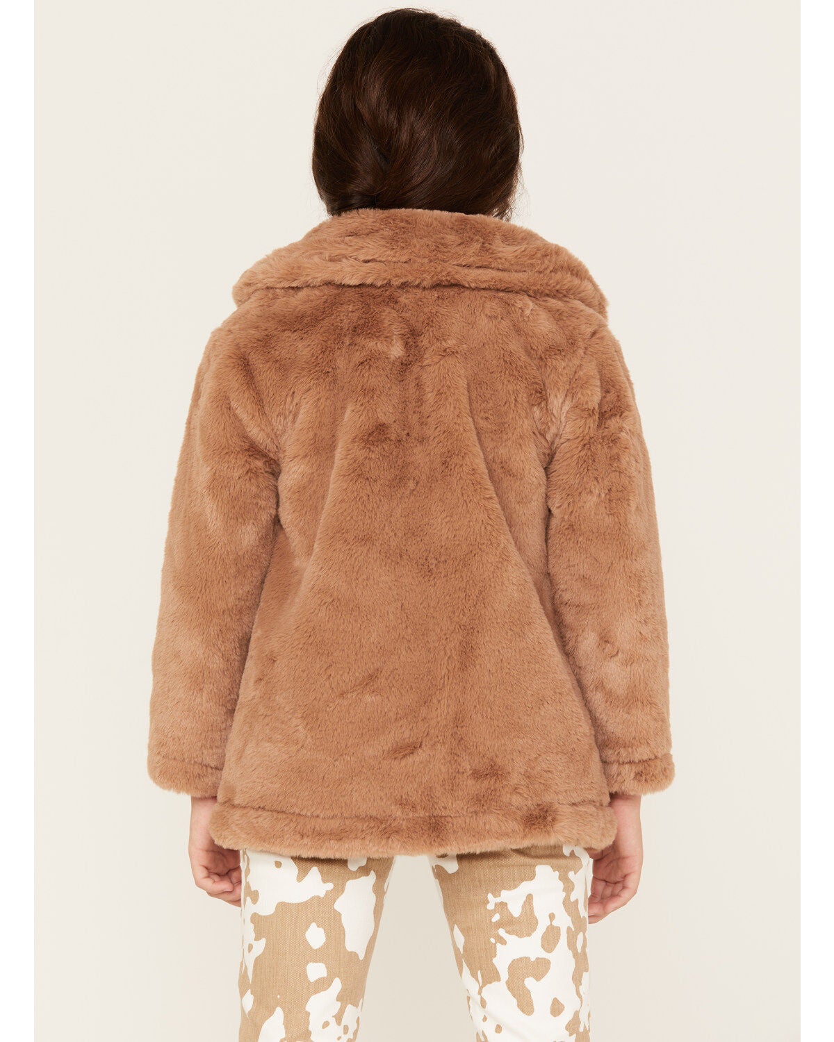 Image #4 - Urban Republic Little Girls' Faux Fur Long Coat, , hi-res
