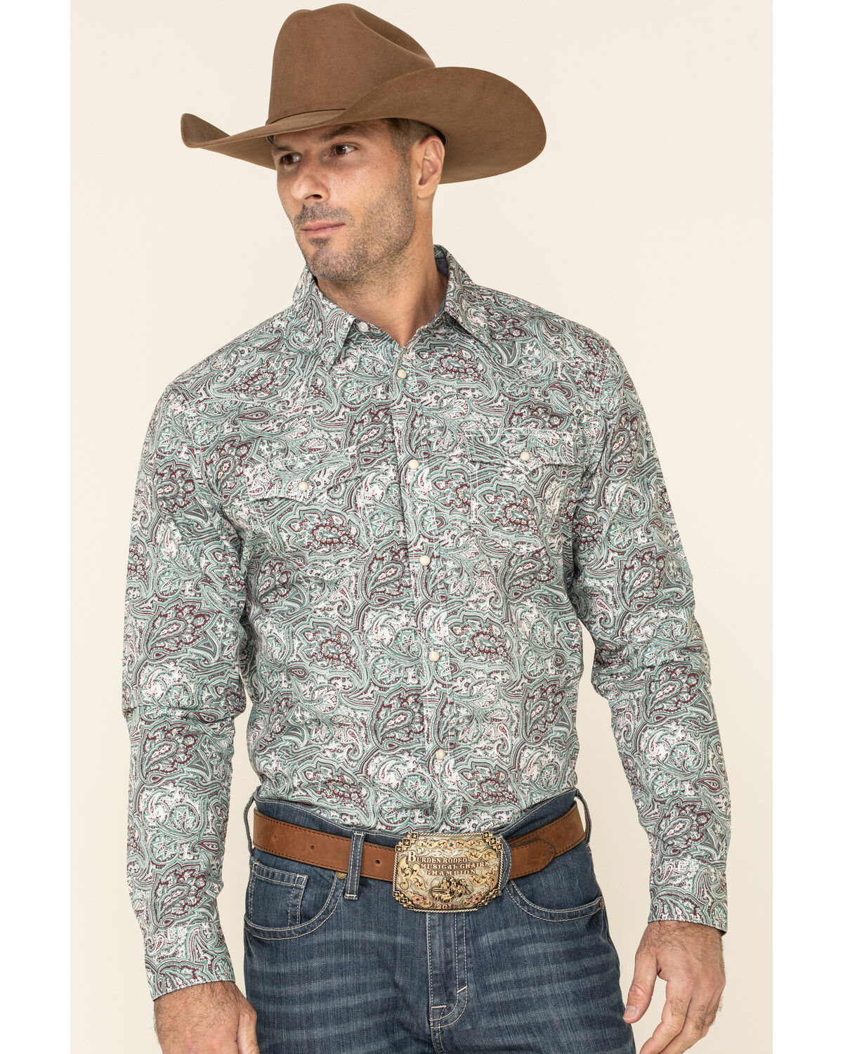 cowboys button up shirt