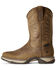 Image #2 - Ariat Women's Anthem Waterproof Western Performance Boots - Square Toe, Brown, hi-res