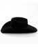 Serratelli Men's 8X Fur Felt 9 Crown Western Hat , Black, hi-res
