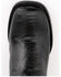 Ferrini Men's Nash Exotic Ostrich Leg Western Boots - Square Toe, Black, hi-res