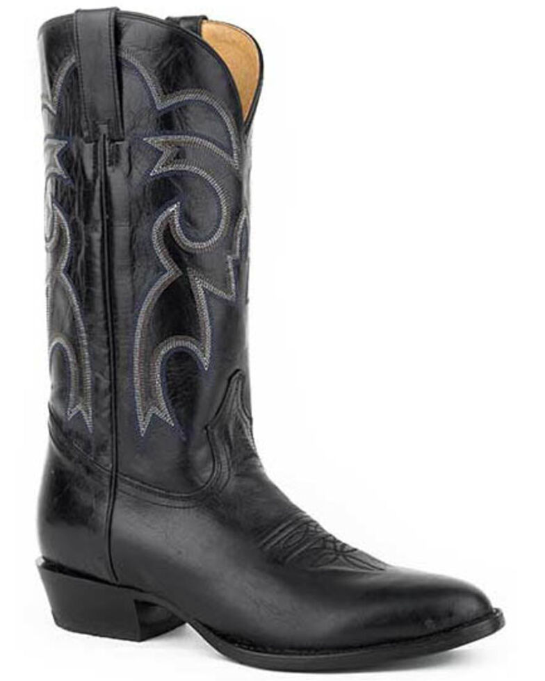 Roper Men's Parker Black Western Boots - Round Toe | Boot Barn