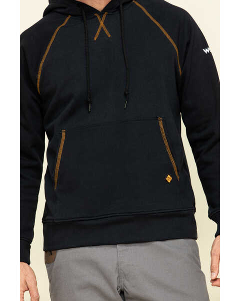 Image #4 - Wrangler 20X Men's Flame Resistant Hooded Work Sweatshirt , , hi-res