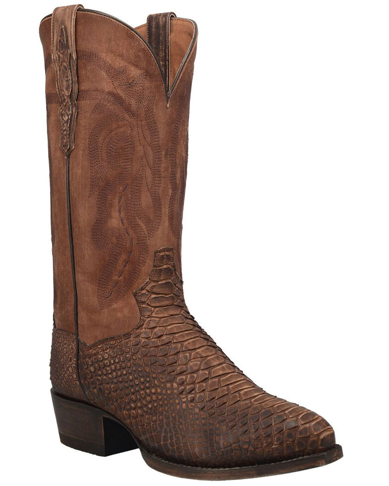 dan post chocolate python boots