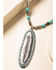 Image #2 -  Shyanne Women's In The Oasis Feather Pendant Necklace , Silver, hi-res