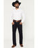 Image #1 - Cody James Black 1978® Men's Mitchum Wash Dexter Slim Bootcut Stretch Denim Jeans, Dark Wash, hi-res
