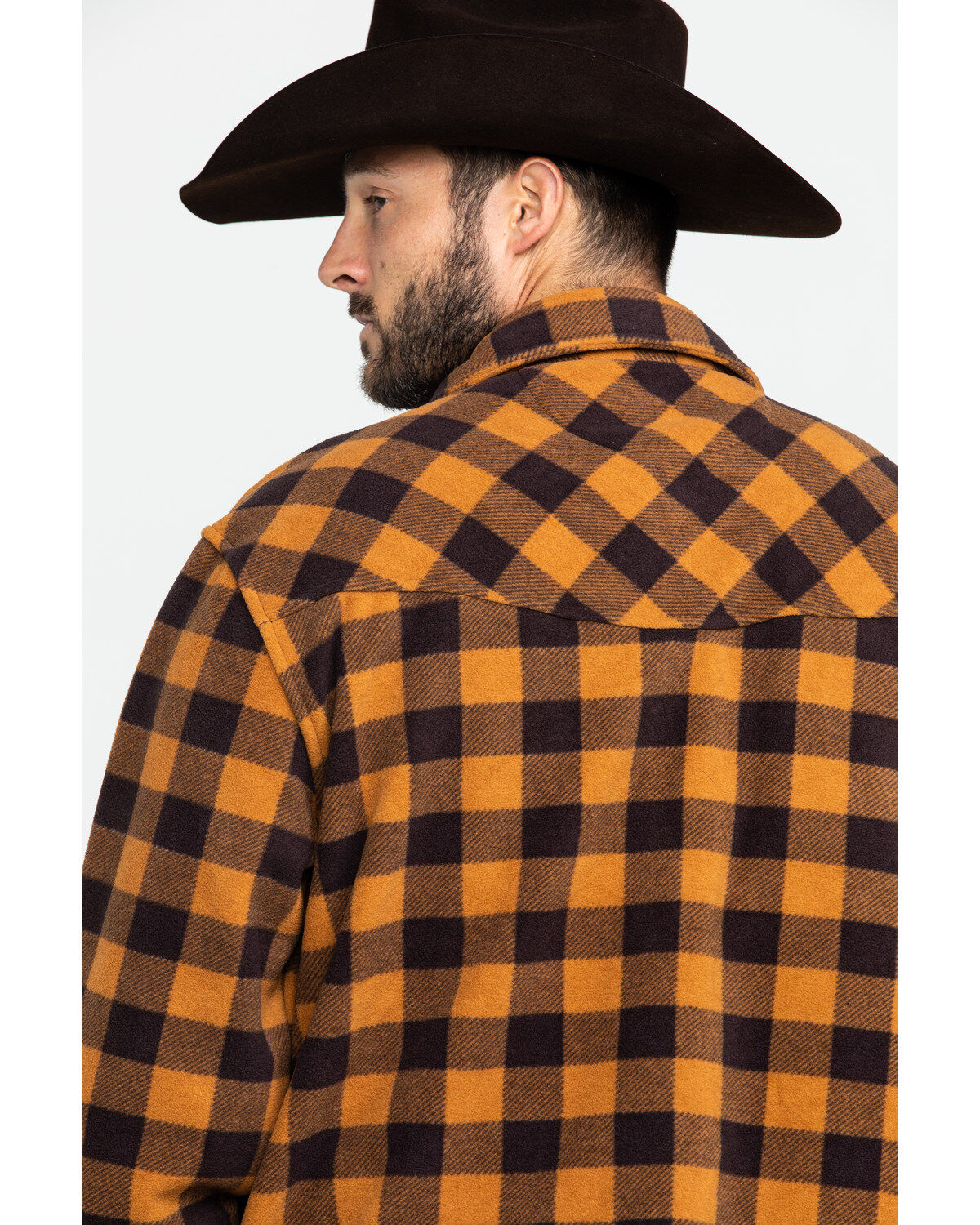 Image #5 - Outback Trading Co. Men's Big Flannel Shirt, Brown, hi-res