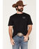 Image #2 - Kimes Ranch Men's Bronc Ride Short Sleeve Graphic T-Shirt, Black, hi-res