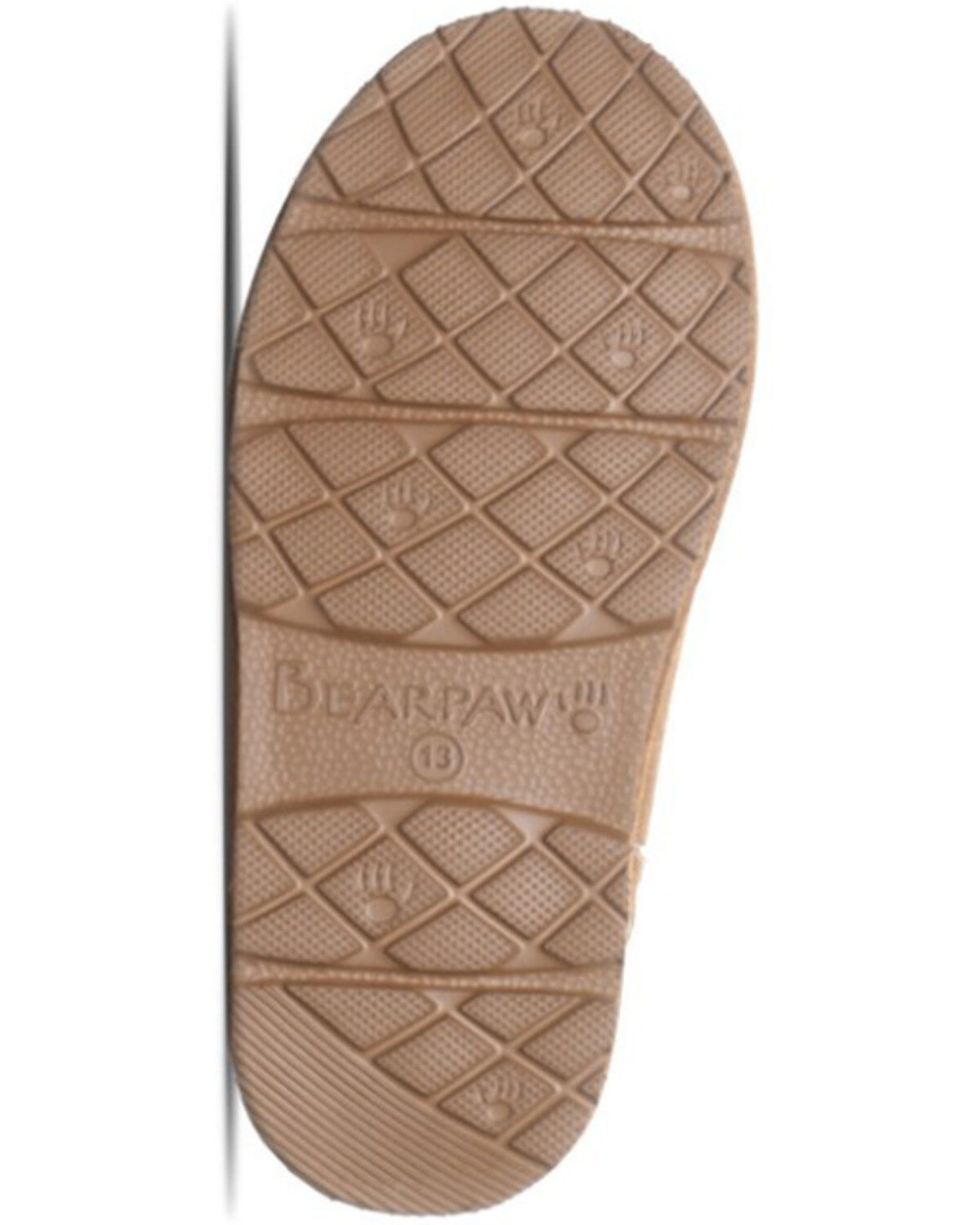 Image #4 - Bearpaw Girls' Tabitha Slippers, Brown, hi-res