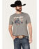 Image #3 - Wrangler Men's Boot Barn Exclusive Ride of Life Short Sleeve Graphic T-Shirt, , hi-res
