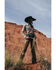 Image #1 - Wrangler Women's Solid Long Sleeve Snap Denim Shirt, Grey, hi-res
