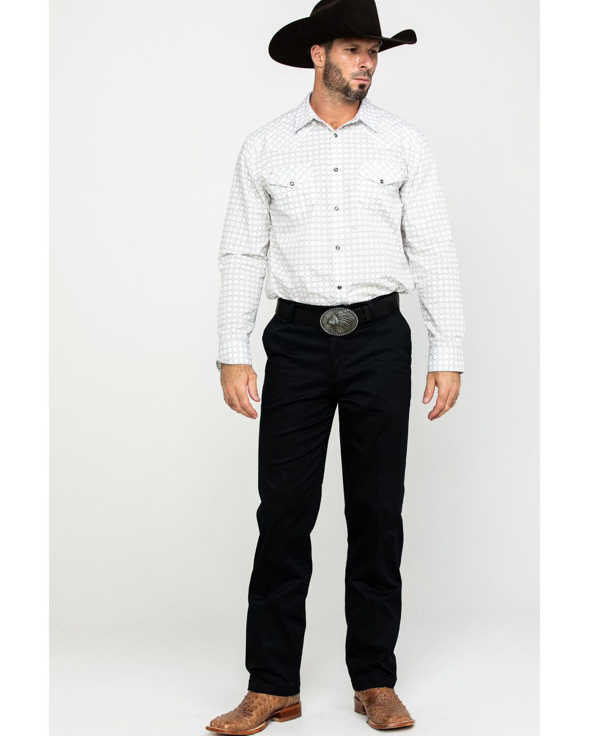 black casual pants