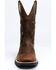 Image #4 - RANK 45® Women's Lite Flag Western Performance Boots - Broad Square Toe, Brown, hi-res