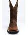Image #4 - Shyanne Women's Lite Flag Western Performance Boots - Broad Square Toe, Brown, hi-res
