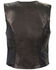 Image #2 - Milwaukee Leather Women's Lightweight Zipper Front Braided Vest - 5X, Black, hi-res