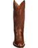 Lucchese Men's Embroidered Western Boots, Brown, hi-res