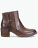 Image #2 - Born Women's Rowan Western Booties - Round Toe, Tan, hi-res