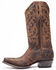 Image #3 - Moonshine Spirit Men's Mad Dog Bone Overlay Western Boots - Snip Toe, , hi-res