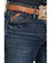 Image #2 - Ariat Men's Boot Barn Exclusive M4 Newton Phillip Medium Wash Relaxed Straight Stretch Denim Jeans, Medium Wash, hi-res