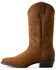Image #2 - Ariat Men's Heritage Western Boots - Round Toe, Brown, hi-res