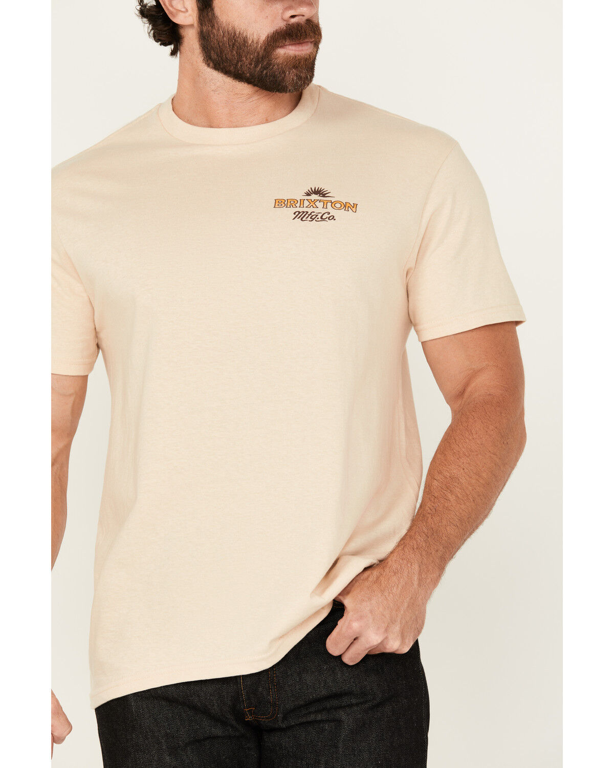 Image #3 - Brixton Men's Wrangling Cowboy Short Sleeve Graphic T-Shirt, , hi-res