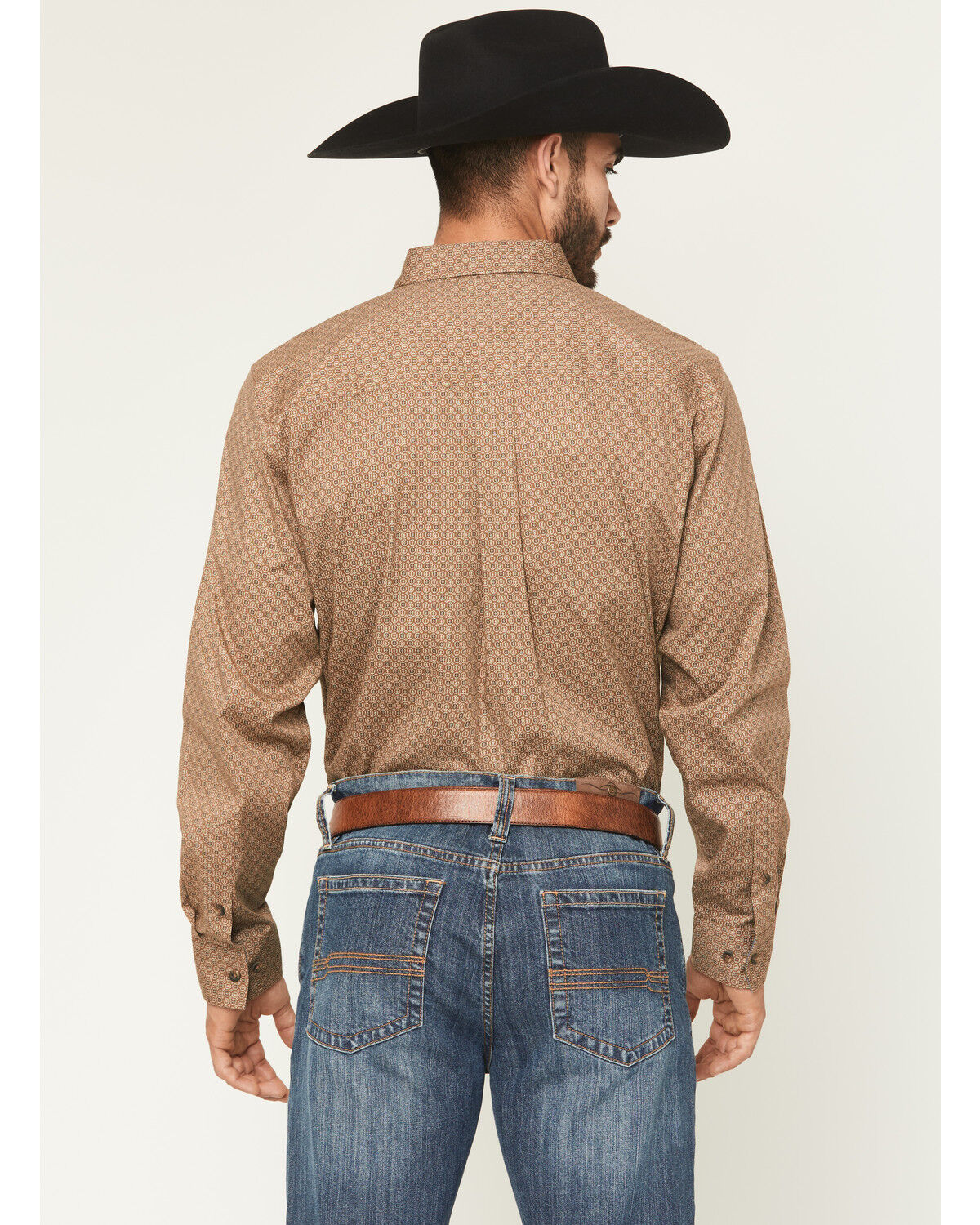 Product Name:  Cody James Men's Big Deal Geo Print Long Sleeve Button-Down Stretch Western Shirt