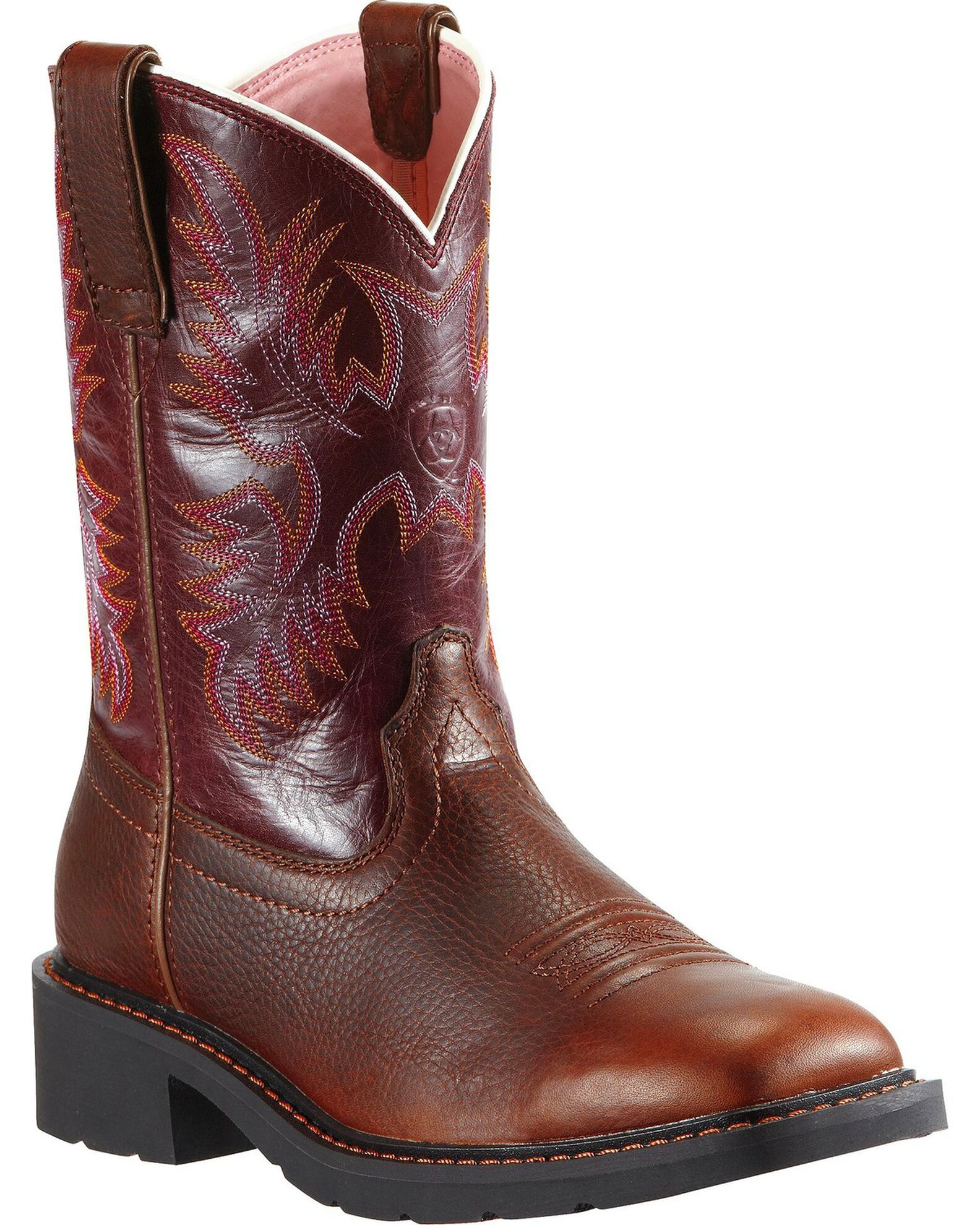 Ariat womens boots steel toe deals