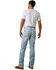 Image #2 - Ariat Men's M5 Eli Straight Rigid Denim Jeans , Light Wash, hi-res