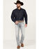 Image #1 - RANK 45® Men's Ringo Wash Ambush Slim Straight Performance Stretch Denim Jeans, Blue, hi-res