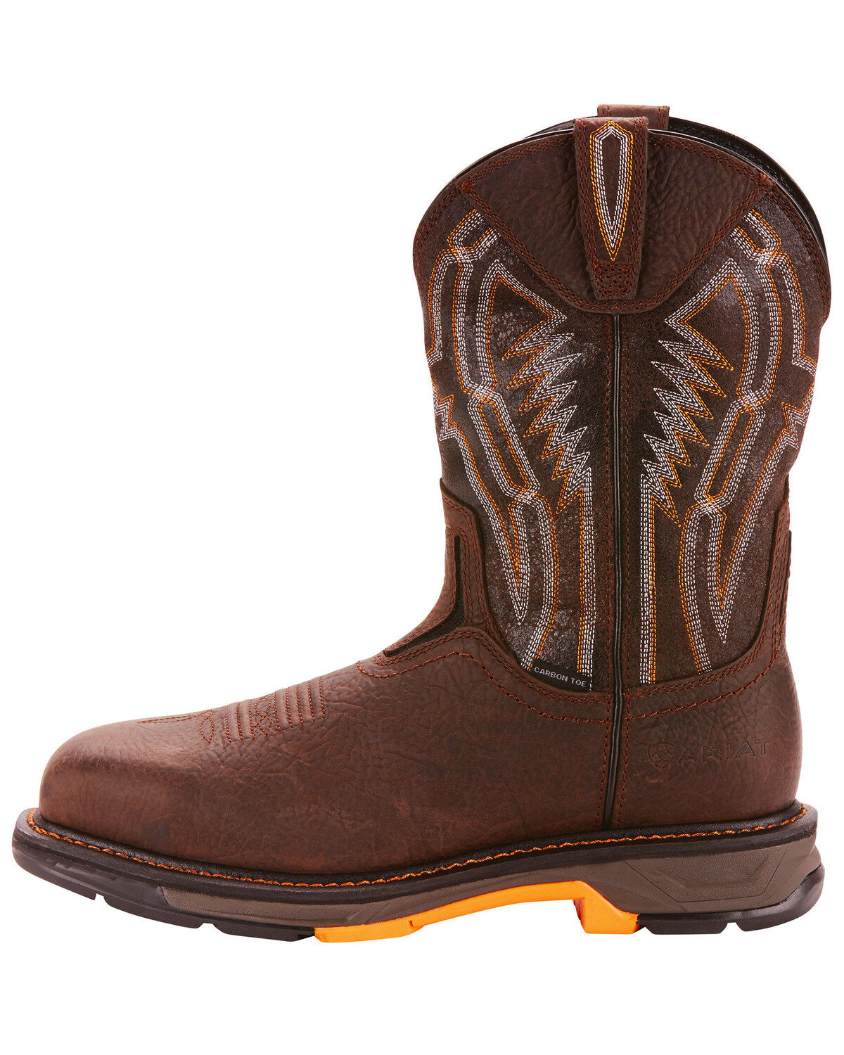 Image #2 - Ariat Men's WorkHog® XT Dare Boots - Carbon Toe, Brown, hi-res