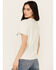 Image #4 - Wrangler Women's Modern Logo Short Sleeve Graphic Tee, White, hi-res