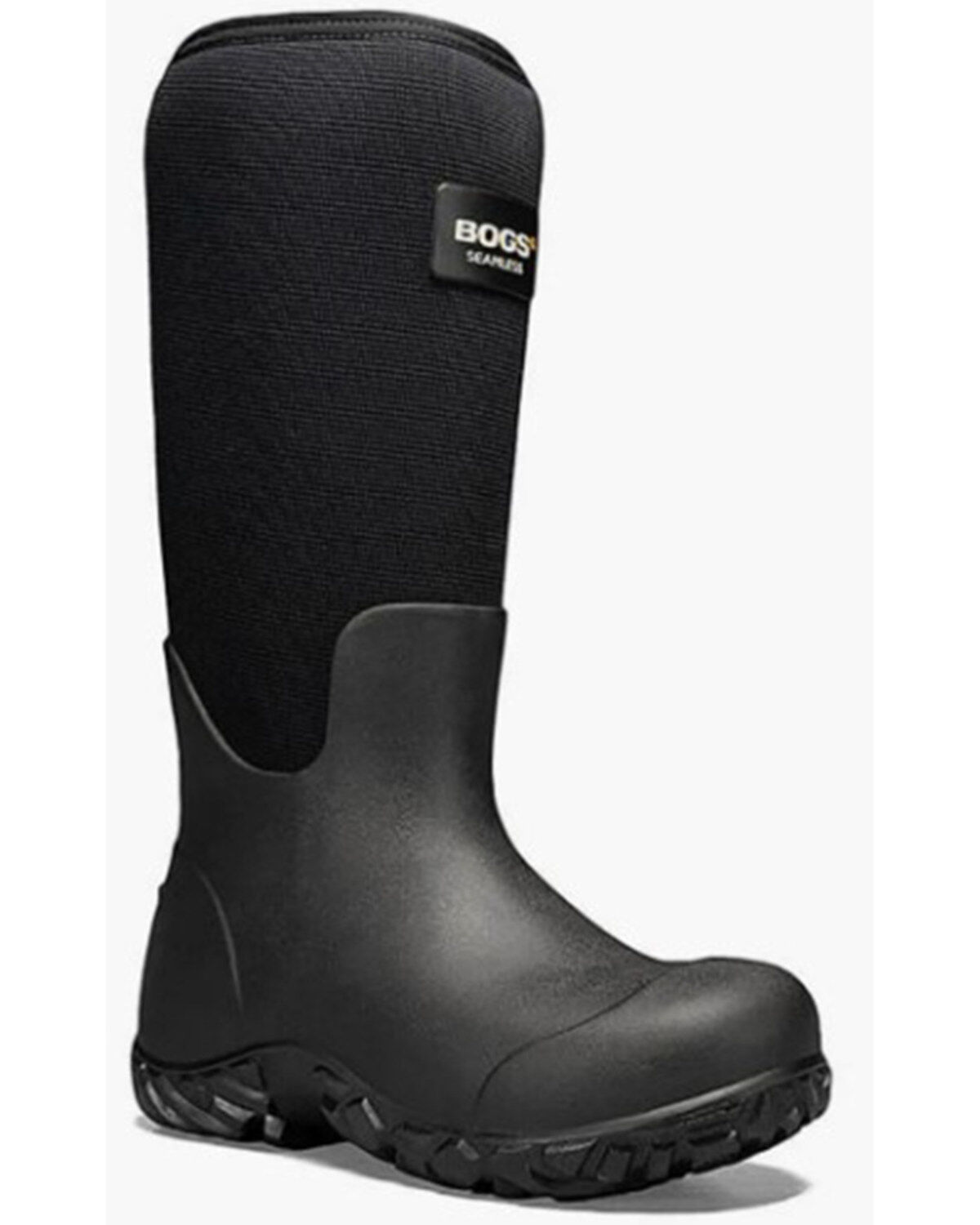 Image #1 - Bogs Men's Workman 17" Insulated Work Boots - Round Toe, Black, hi-res