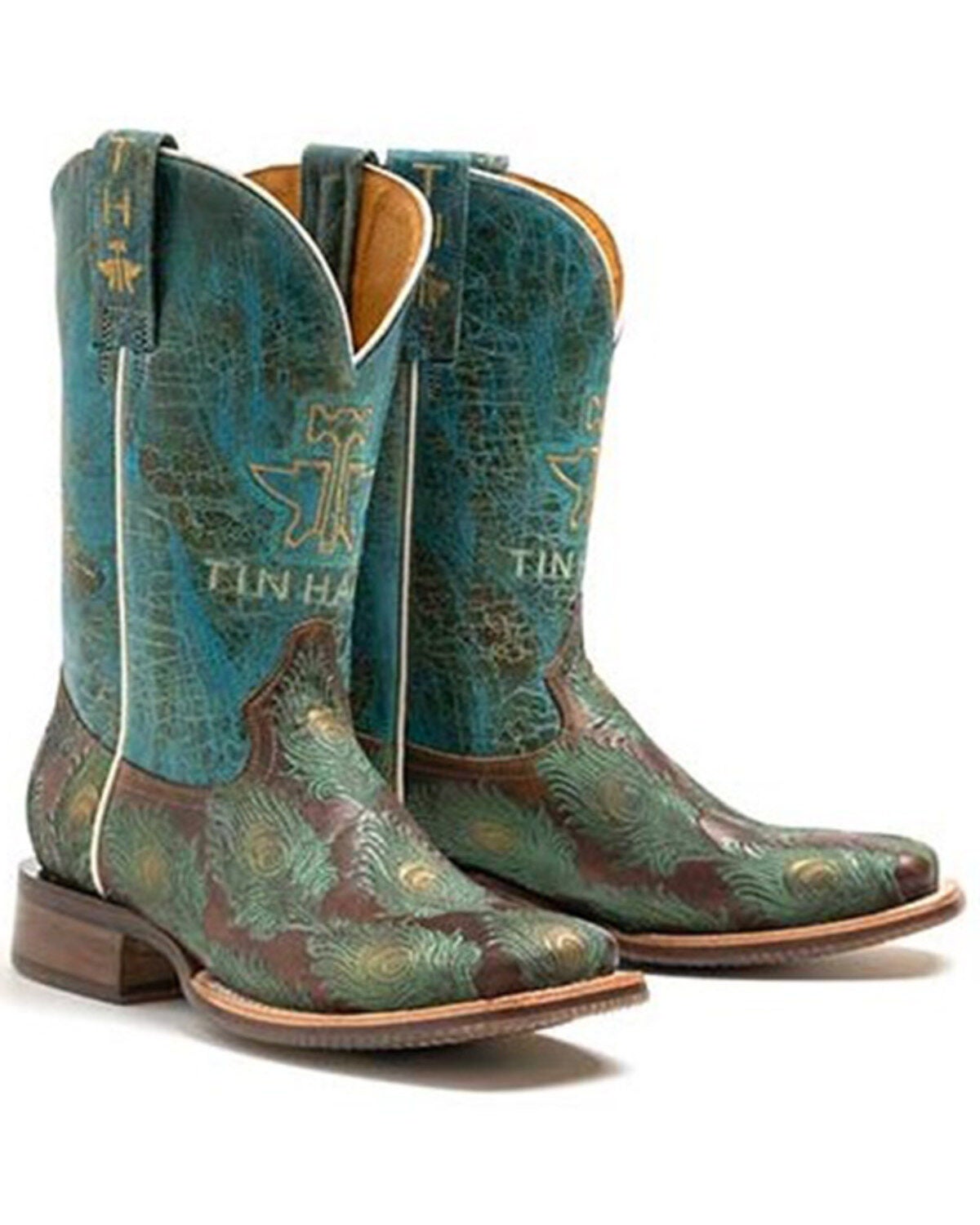 Tin Haul Women's Feather Plume Western 