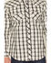 Image #3 - Cody James Men's FR Dalton Plaid Print Snap Stretch Work Shirt, Cream, hi-res