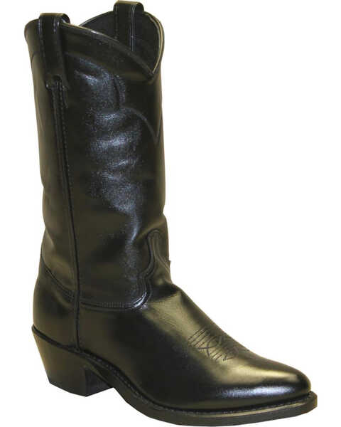 Abilene Men's 12" Western Boots, Black, hi-res