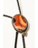 Image #2 - Paige Wallace Women's Bended Agate Bolo Tie, Orange, hi-res