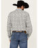 Image #4 - Cinch Men's Paisley Print Long Sleeve Button-Down Western Shirt, White, hi-res