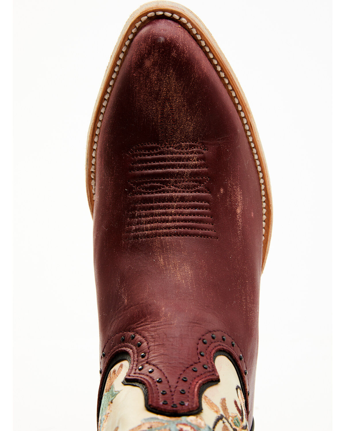 Image #6 - Yippee Ki Yay by Old Gringo Women's Bruni Floral Embroidered Western Boots - Round Toe, , hi-res