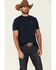 Image #2 - Cody James Men's Barn Sour Wash Jackson Slim Straight Stretch Denim Jeans, Blue, hi-res