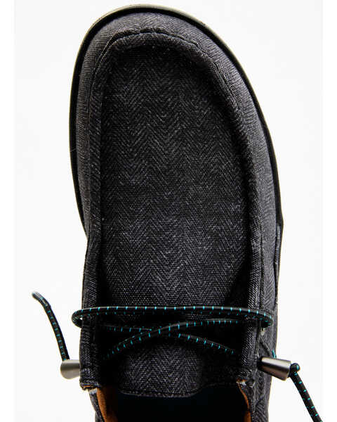 RANK 45 Men's Griffin Herringbone Western Casual Shoes - Moc Toe, Grey, hi-res