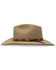 Image #2 - Stetson Hutchins 2XX Wool Felt Hat, Stone, hi-res
