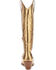 Image #5 - Coconuts by Matisse Women's Agency Western Boots - Snip Toe, Gold, hi-res