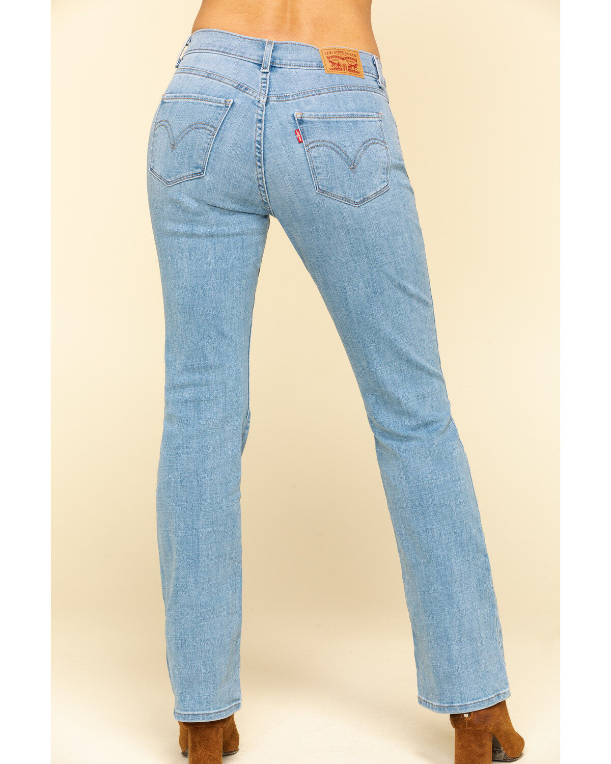 Image #4 - Levi's Women's Classic Light Wash Bootcut Jeans, Blue, hi-res